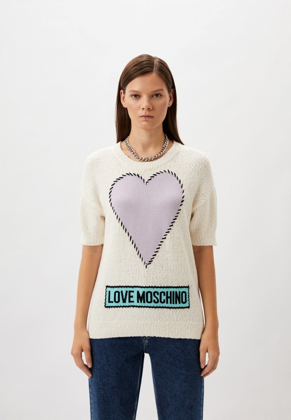 

Джемпер Love Moschino, Белый