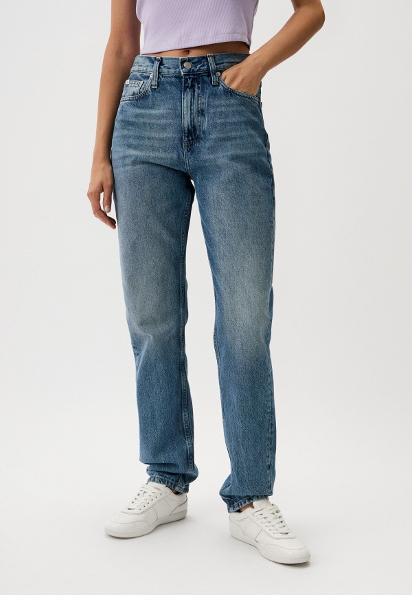 

Джинсы Calvin Klein Jeans, Синий, AUTHENTIC SLIM STRAIGHT
