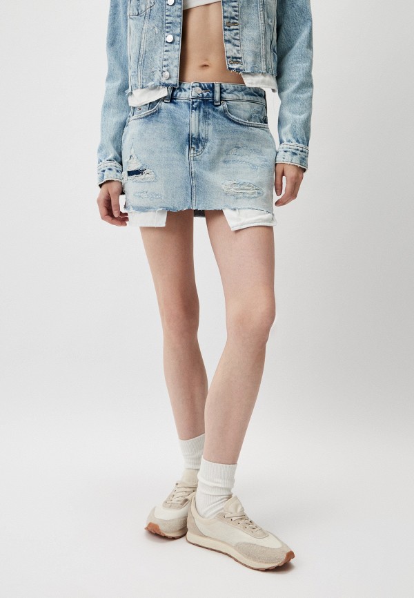

Юбка джинсовая Tommy Jeans, Голубой