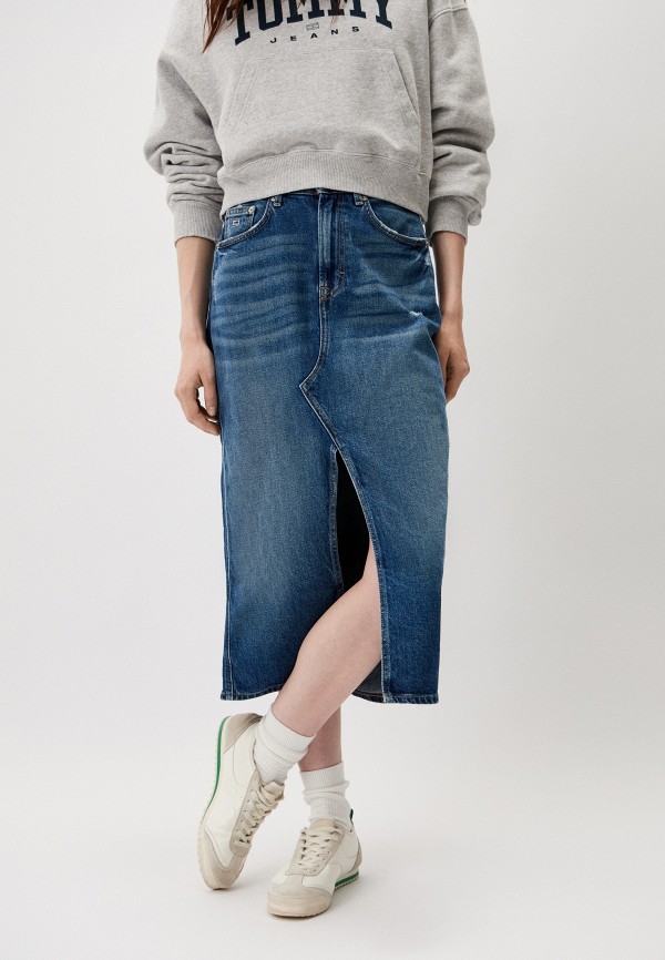 

Юбка джинсовая Tommy Jeans, Синий