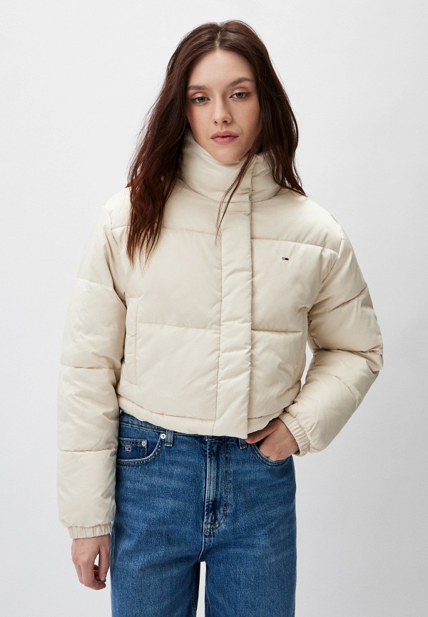 

Куртка утепленная Tommy Jeans, Бежевый