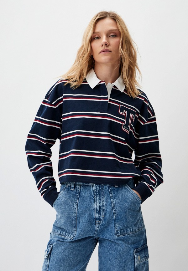 

Поло Tommy Jeans, Синий