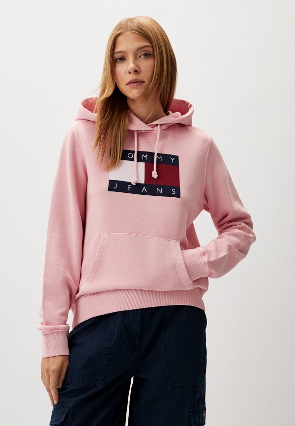 

Худи Tommy Jeans, Розовый