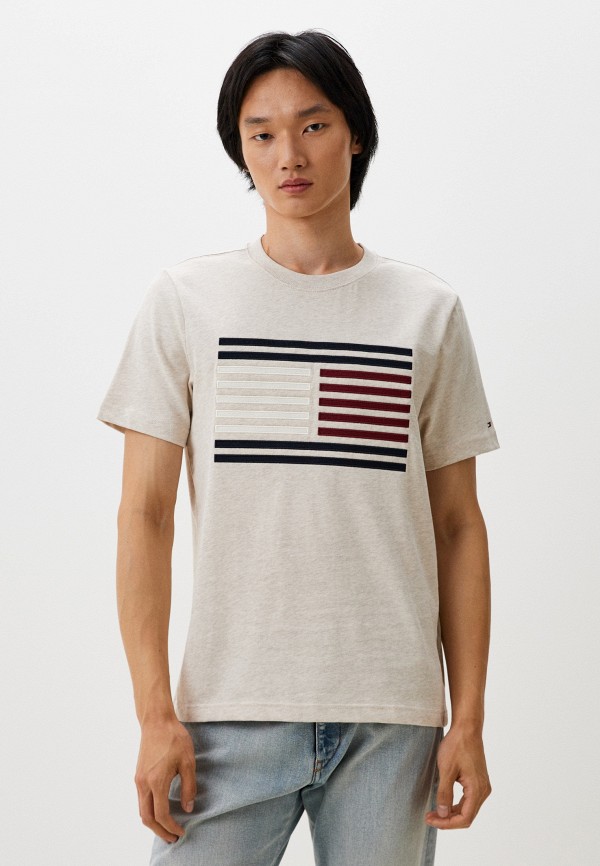 

Футболка Tommy Hilfiger, Бежевый