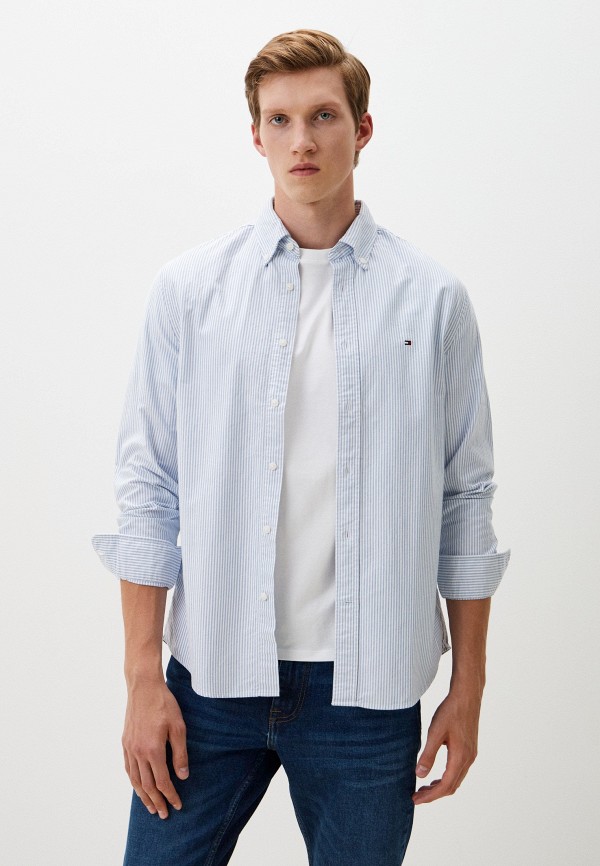 

Рубашка Tommy Hilfiger, Голубой, OXFORD