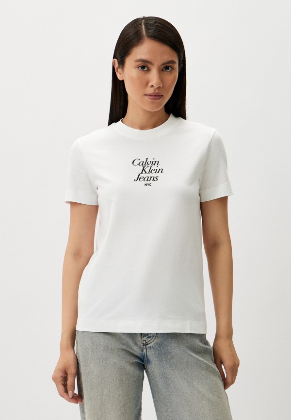

Футболка Calvin Klein Jeans, Белый