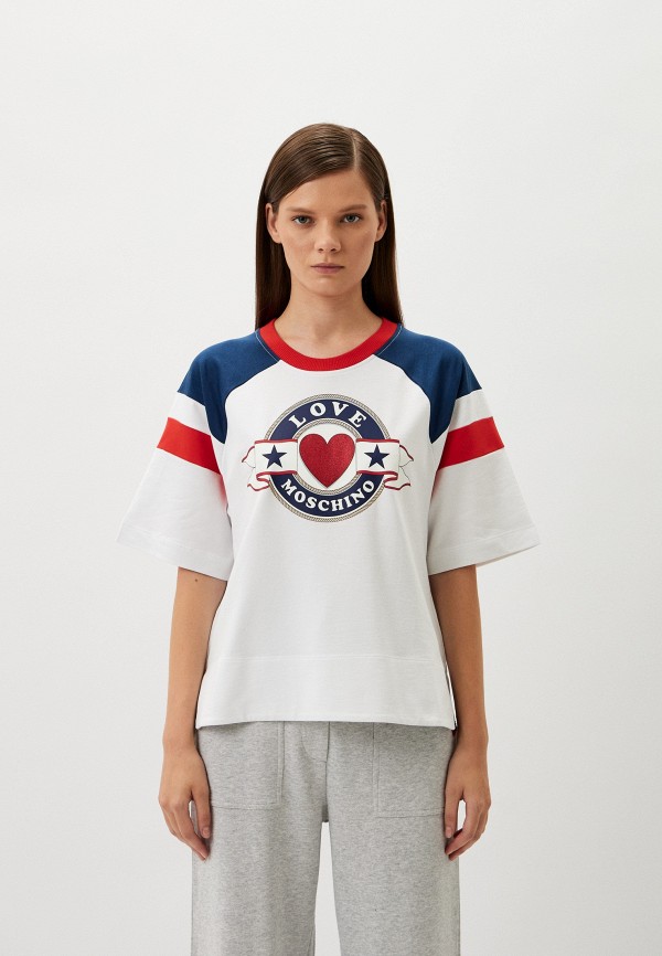 

Футболка Love Moschino, Белый