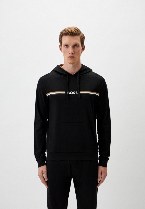 

Худи домашнее Boss, Черный, Authentic Hoodie