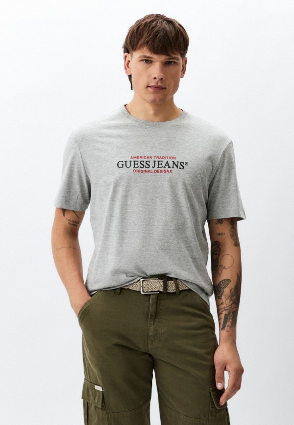 

Футболка Guess Jeans, Серый