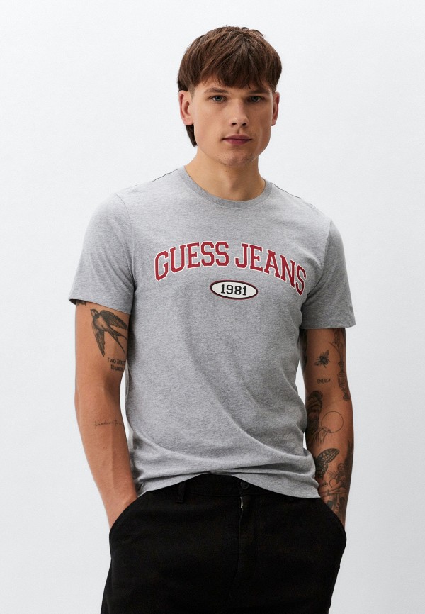 

Футболка Guess Jeans, Серый