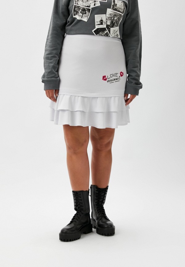 

Юбка Love Moschino, Белый