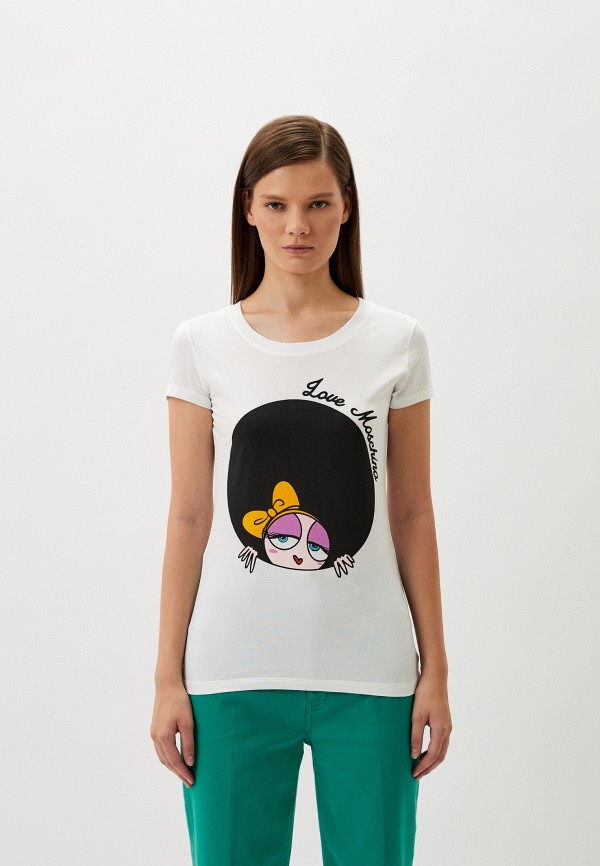 

Футболка Love Moschino, Белый