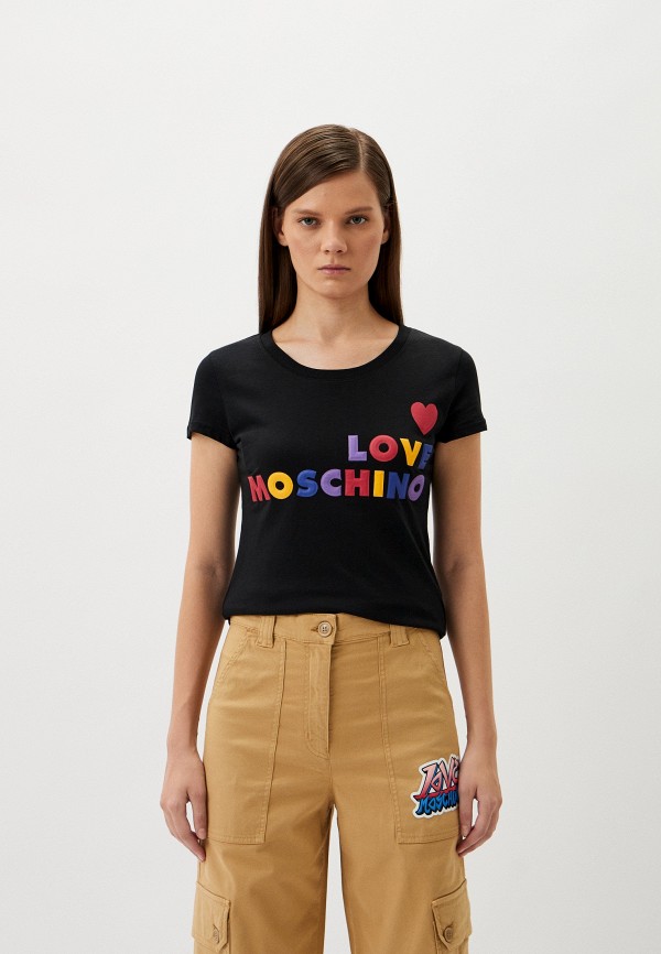 

Футболка Love Moschino, Черный
