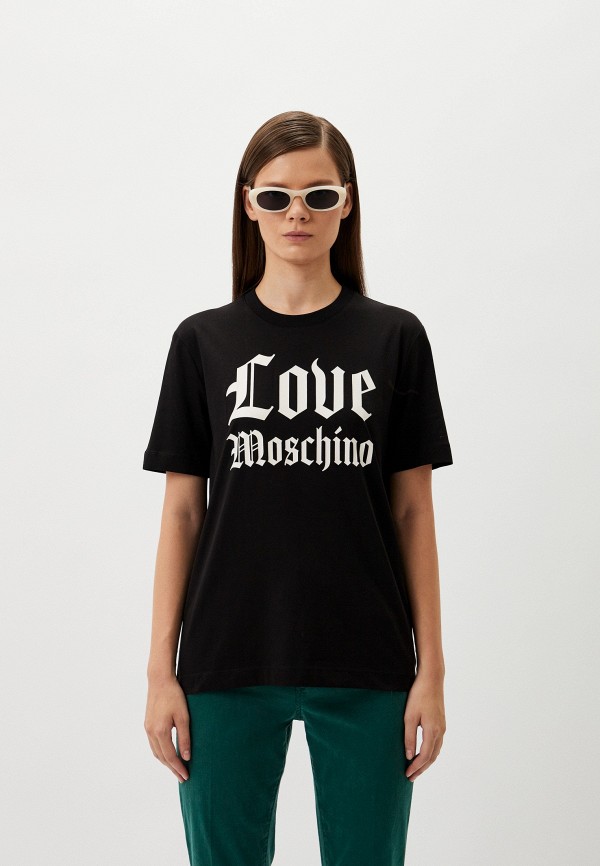 

Футболка Love Moschino, Черный