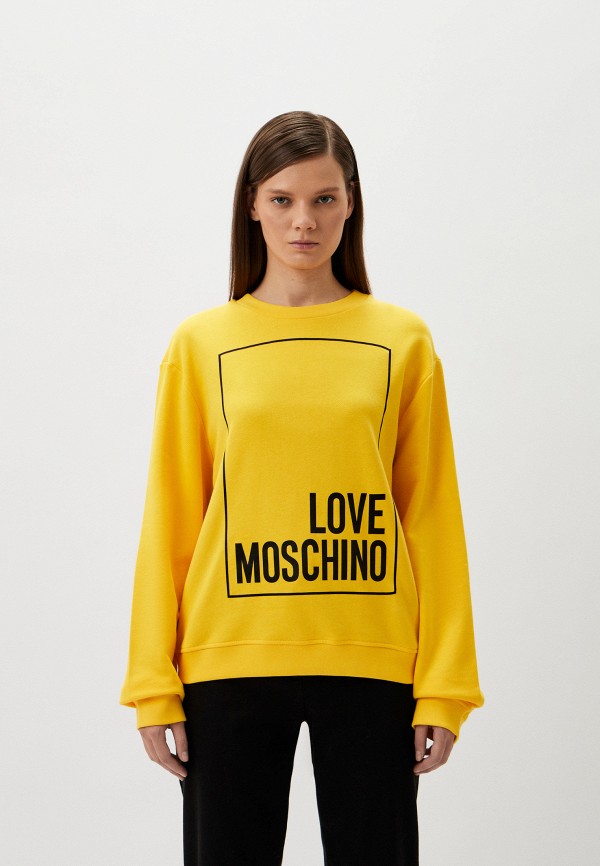 

Свитшот Love Moschino, Желтый