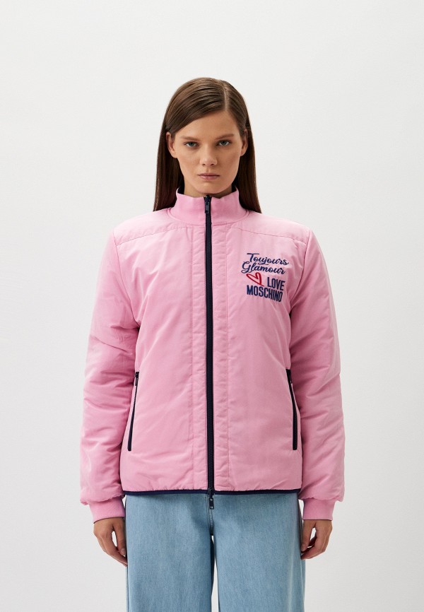 

Куртка утепленная Love Moschino, Разноцветный, reversible
