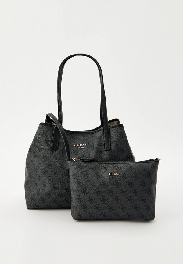 

Сумка и косметичка Guess, Серый