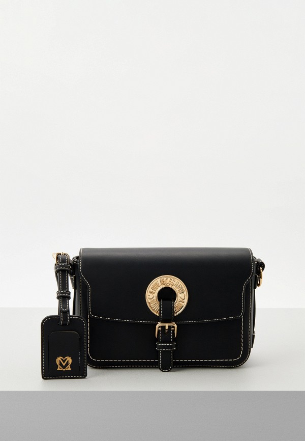 

Сумка и брелок Love Moschino, Черный