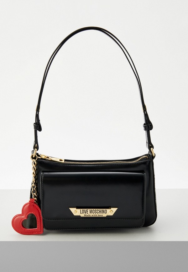 

Сумка и брелок Love Moschino, Черный