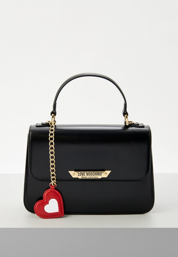 

Сумка и брелок Love Moschino, Черный