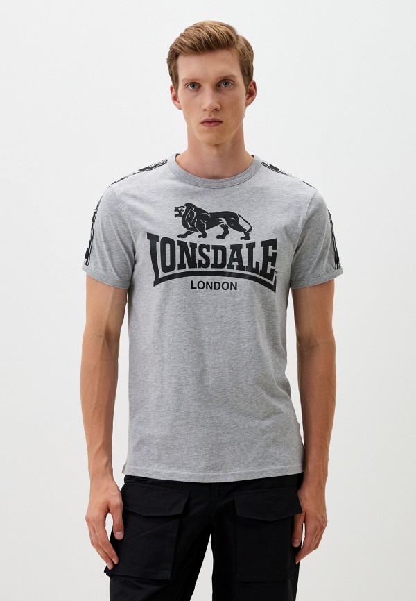 

Футболка Lonsdale, Серый, STOUR