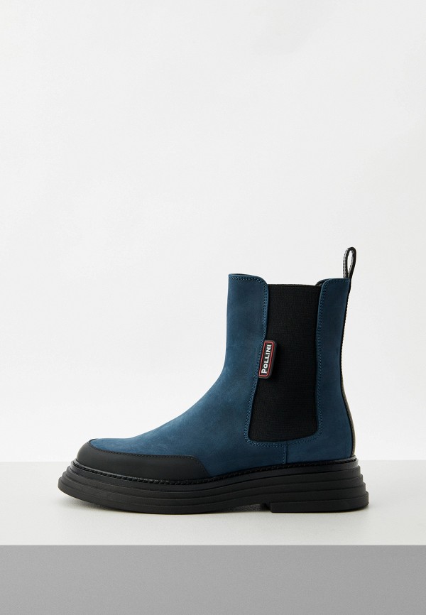 

Ботинки Pollini, Синий