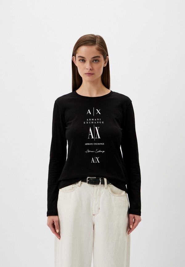 

Лонгслив Armani Exchange, Черный