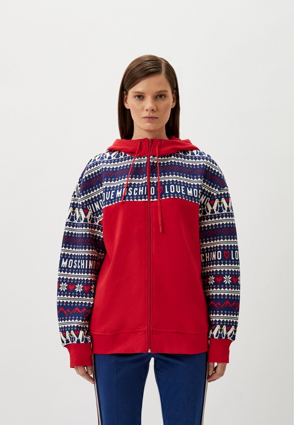 

Толстовка Love Moschino, Красный