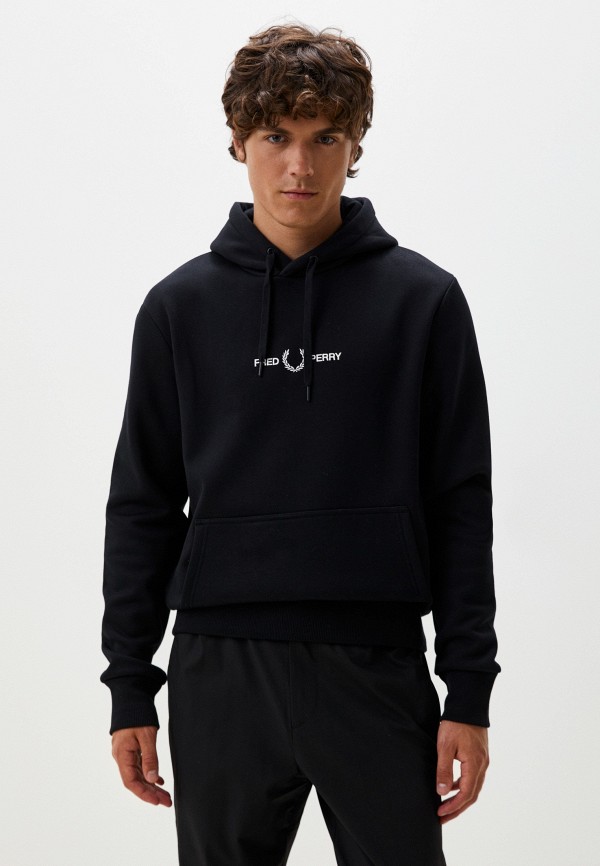 

Худи Fred Perry, Черный, DOUBLE GRAPHIC
