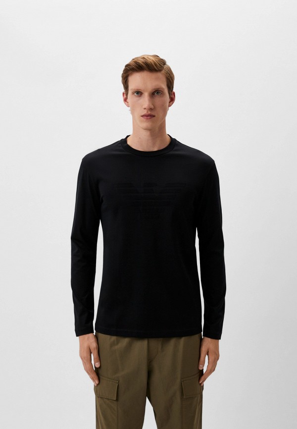 

Лонгслив Emporio Armani, Черный