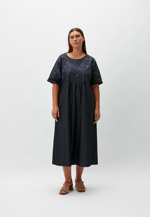 Платье джинсовое Marina Rinaldi Sport 23870₽