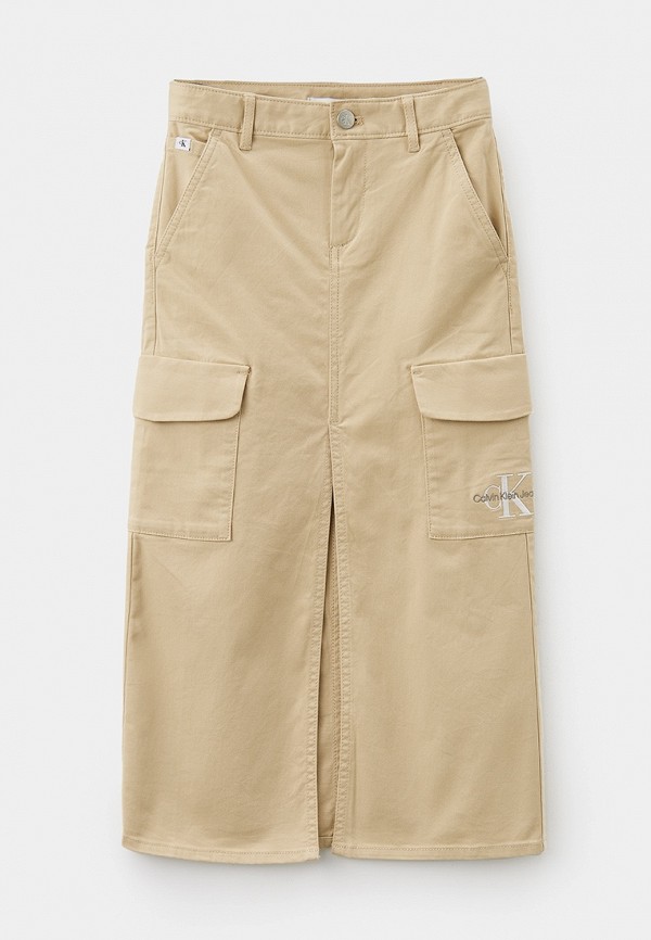 

Юбка Calvin Klein Jeans, Бежевый