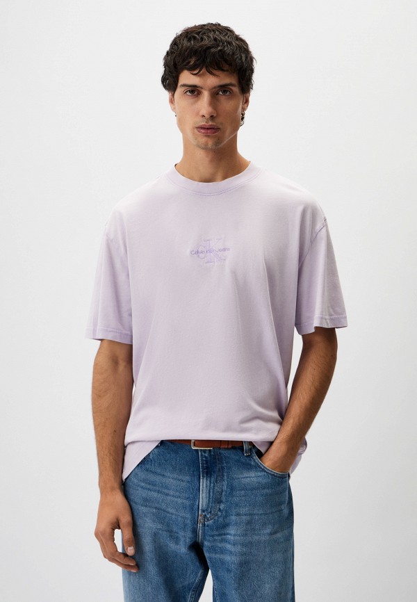 

Футболка Calvin Klein Jeans, Фиолетовый, MONOLOGO