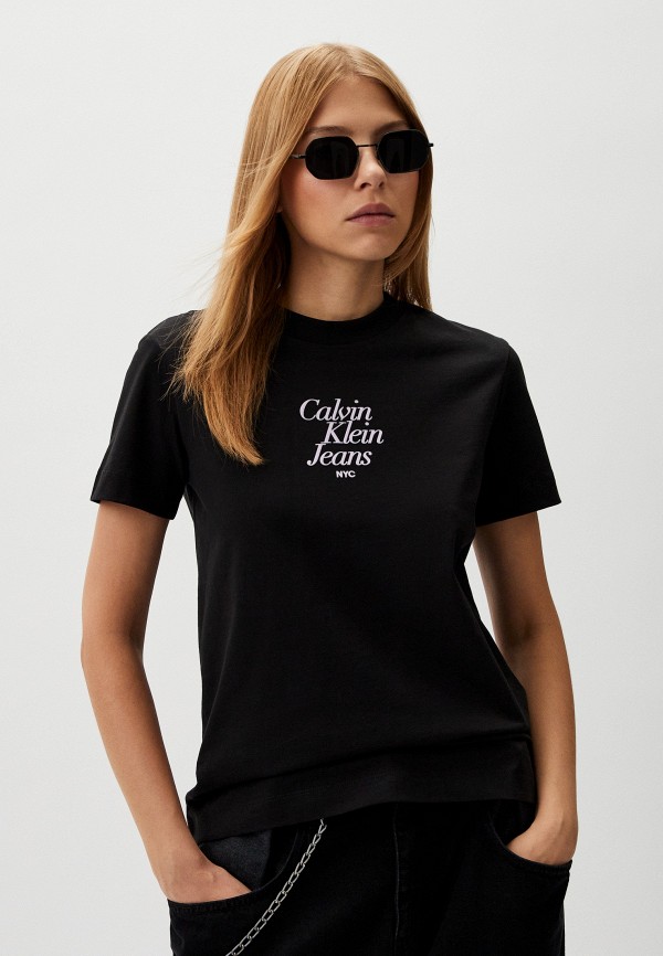

Футболка Calvin Klein Jeans, Черный