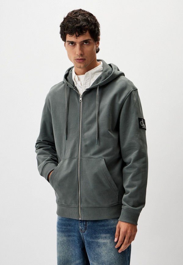 

Толстовка Calvin Klein Jeans, Бирюзовый, BADGE