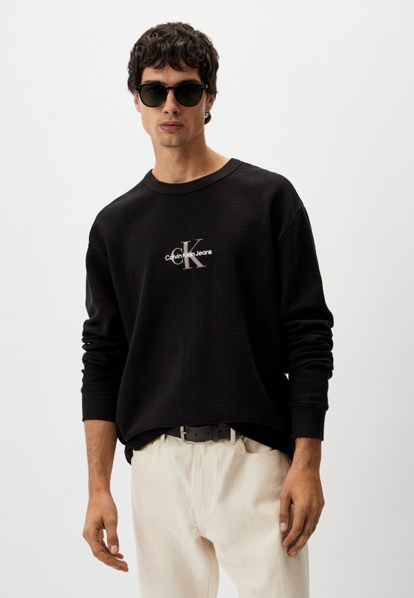 

Лонгслив Calvin Klein Jeans, Черный