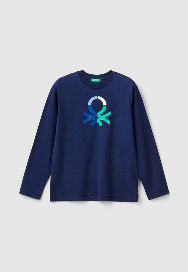 

Лонгслив United Colors of Benetton, Синий