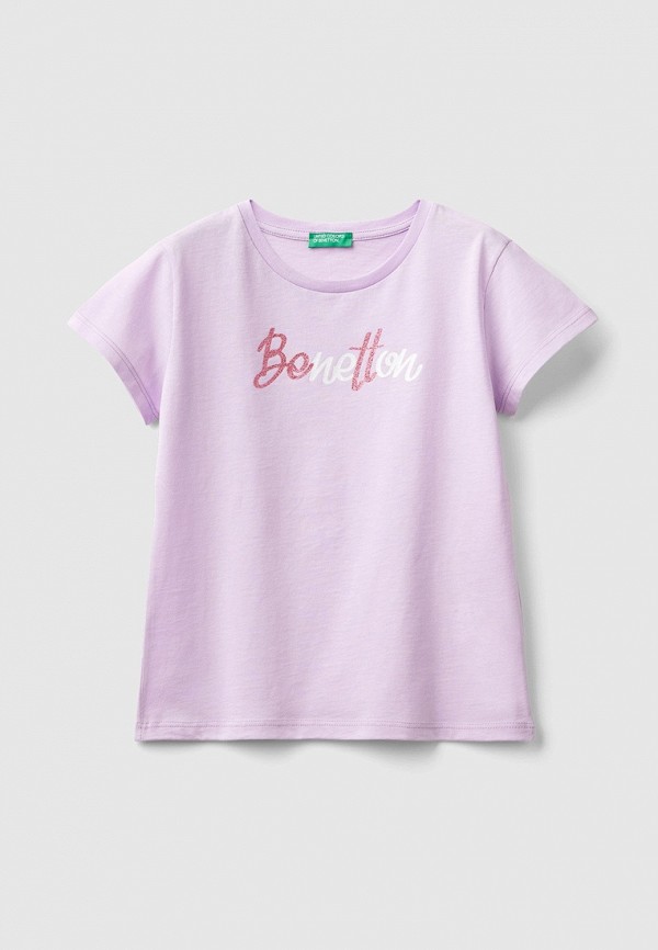 

Футболка United Colors of Benetton, Фиолетовый