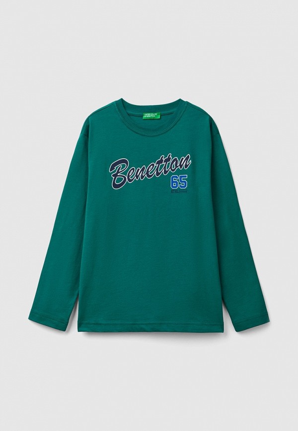 

Лонгслив United Colors of Benetton, Зеленый