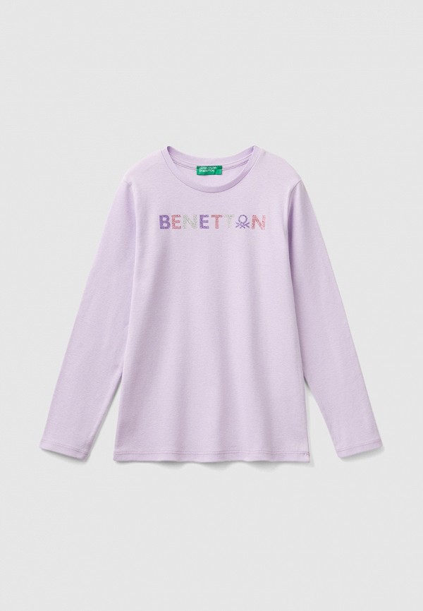 

Лонгслив United Colors of Benetton, Фиолетовый
