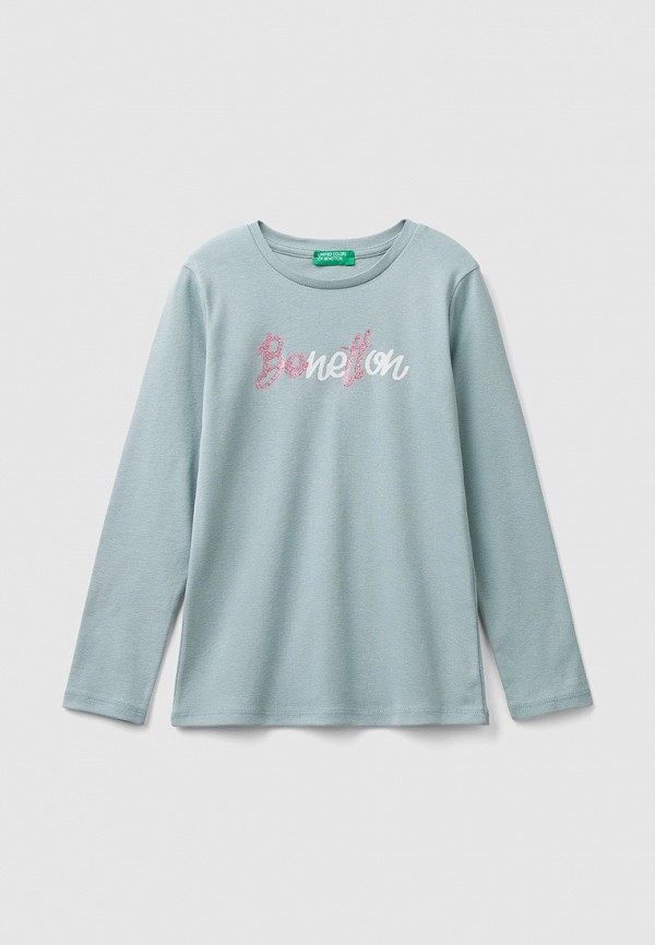 

Лонгслив United Colors of Benetton, Голубой
