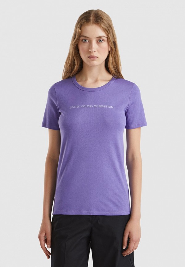 

Футболка United Colors of Benetton, Фиолетовый
