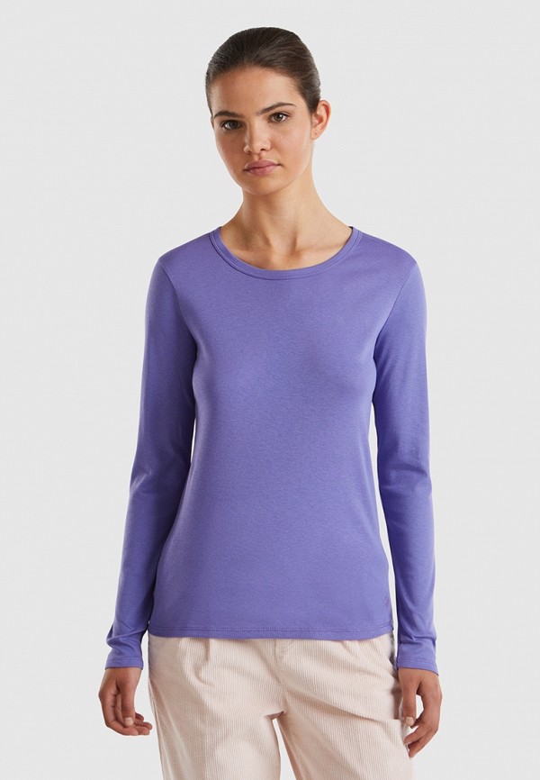 

Лонгслив United Colors of Benetton, Фиолетовый