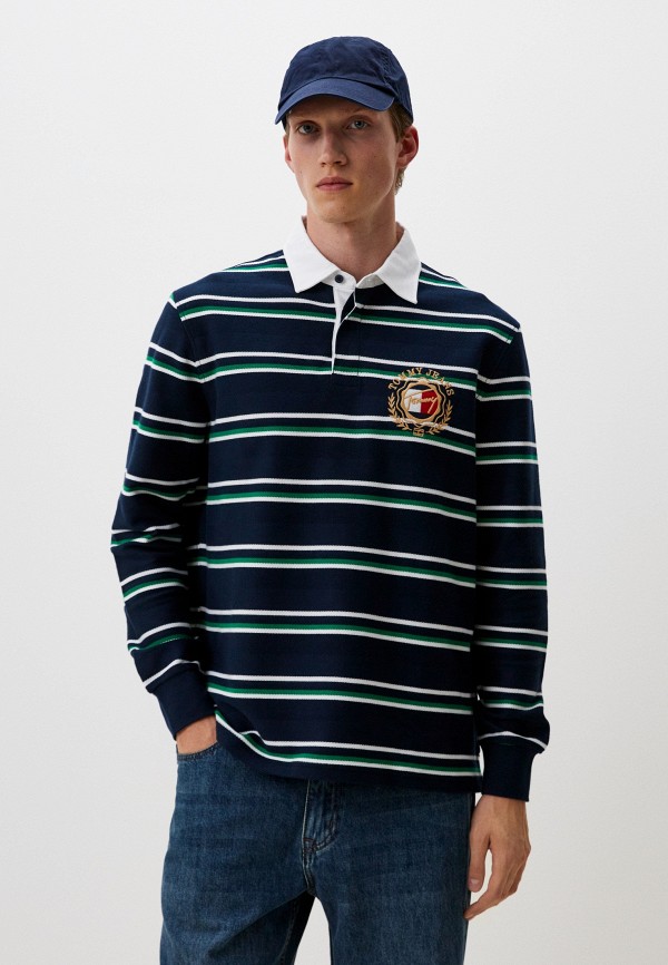 

Поло Tommy Jeans, Синий