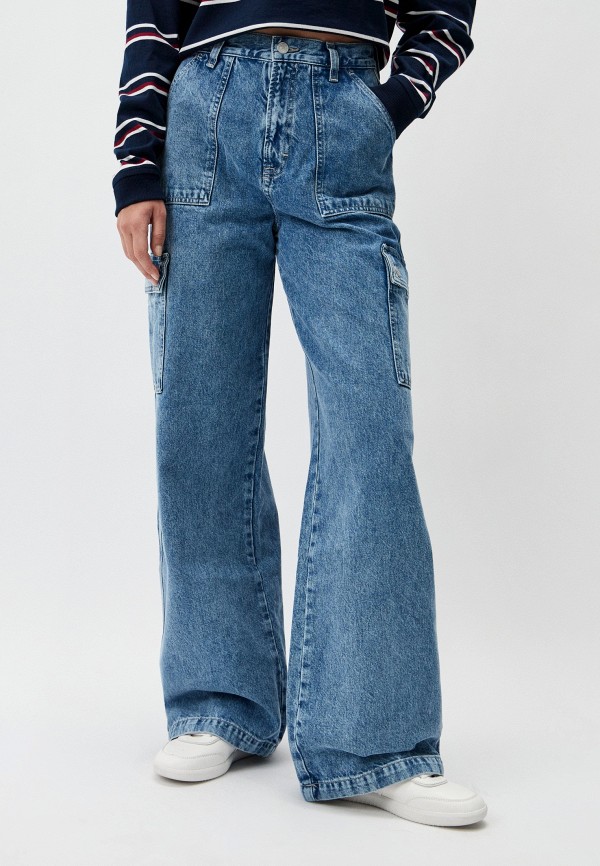 

Джинсы Tommy Jeans, Синий, CLAIRE HGH WD UTILITY