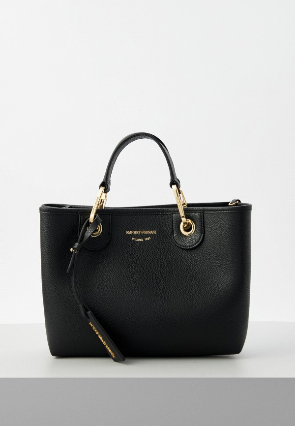 

Сумка, косметичка и брелок Emporio Armani, Черный