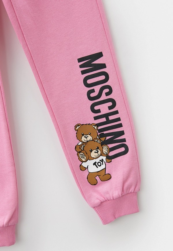 Брюки спортивные для девочки Moschino Kid HUP084 - LCA14 Фото 3