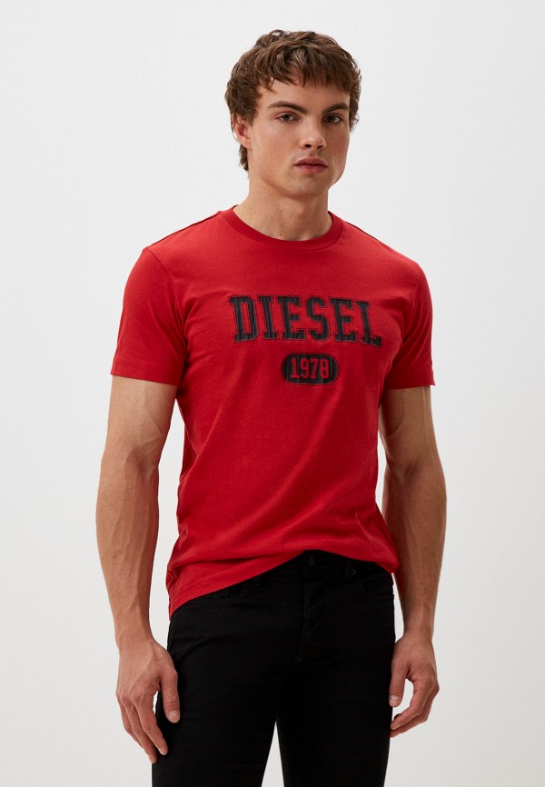 

Футболка Diesel, Красный