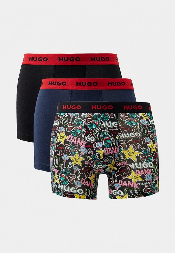 

Трусы 3 шт. Hugo, Разноцветный, BOXERBR TRPLT DESIGN