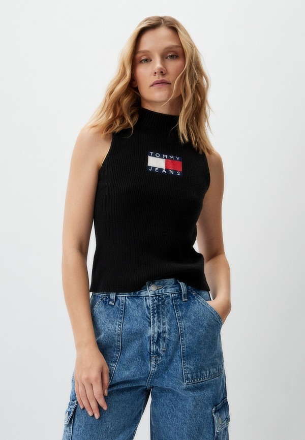 

Топ Tommy Jeans, Черный